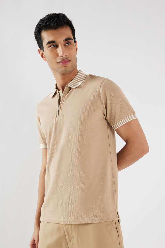 Solid-Cotton-Polo-Men-s-T-Shirt