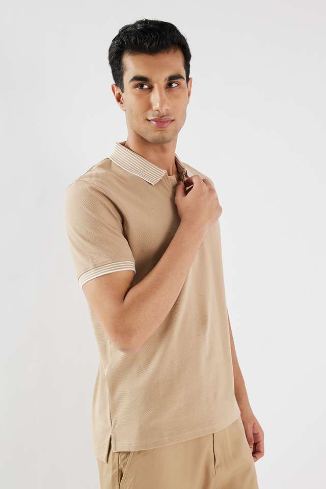 Solid-Cotton-Polo-Men-s-T-Shirt