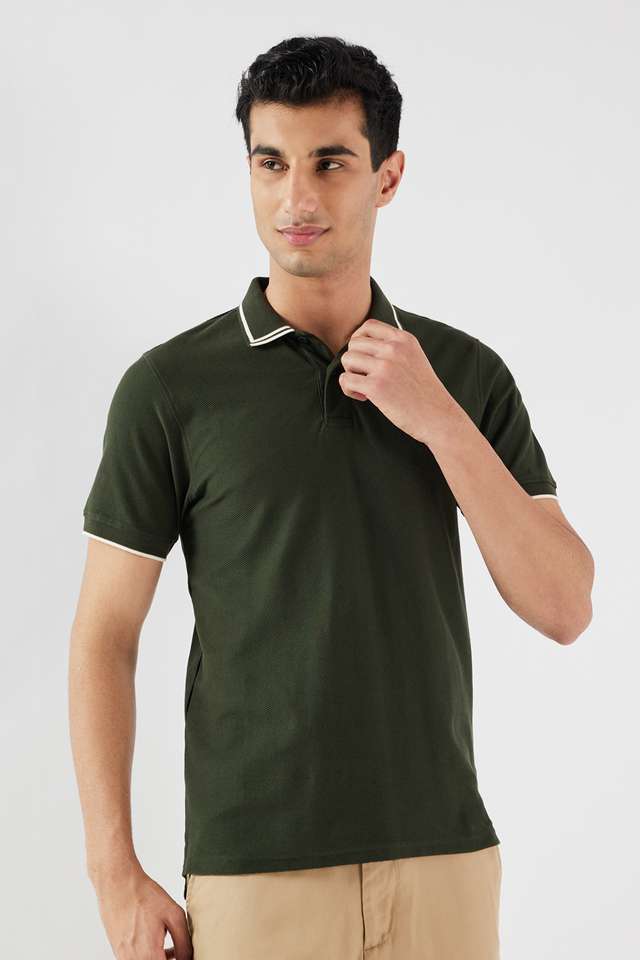Solid-Cotton-Polo-Men-s-T-Shirt