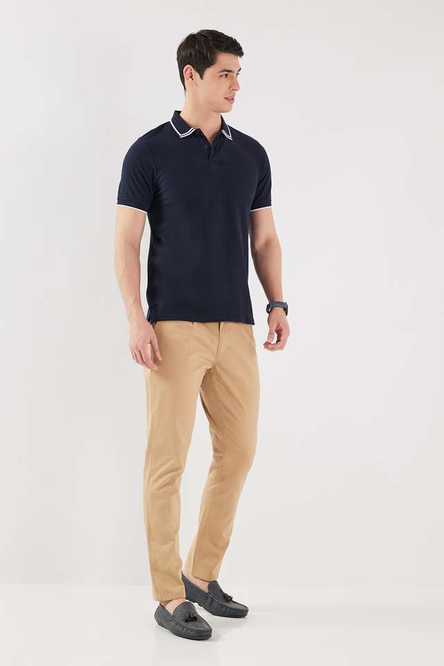 Solid-Cotton-Polo-Men-s-T-Shirt
