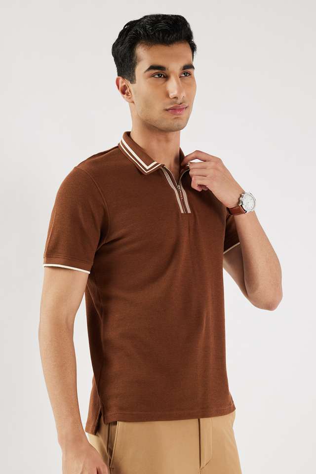 Solid-Cotton-Polo-Men-s-T-Shirt