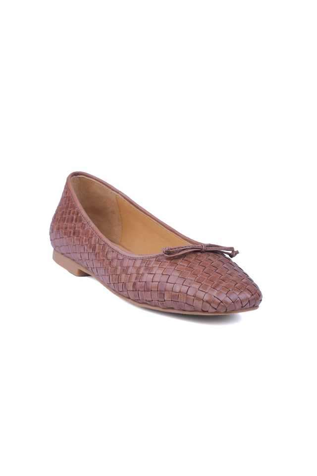Bree-Mocha-Woven-Leather-Slip-on-Women-s-Ballerinas
