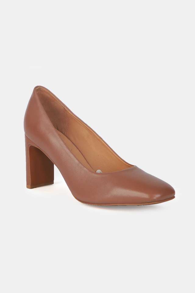 Kat-Mocha-Leather-Slip-on-Women-s-Pumps