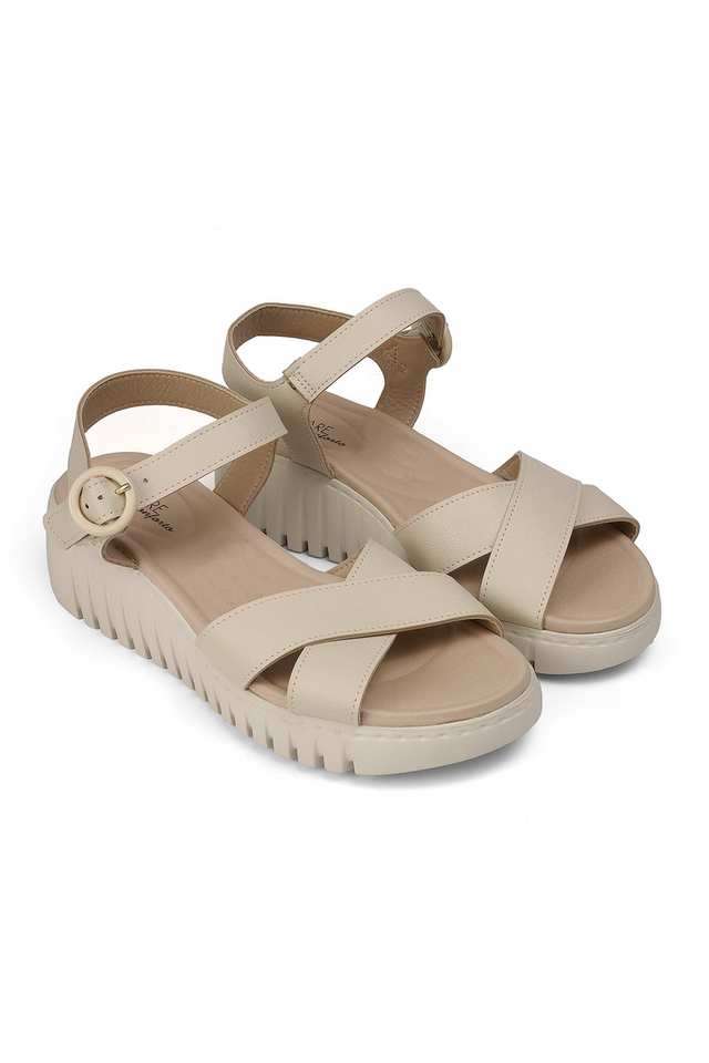 PU-Buckle-Women-s-Casual-Wear-Sandals