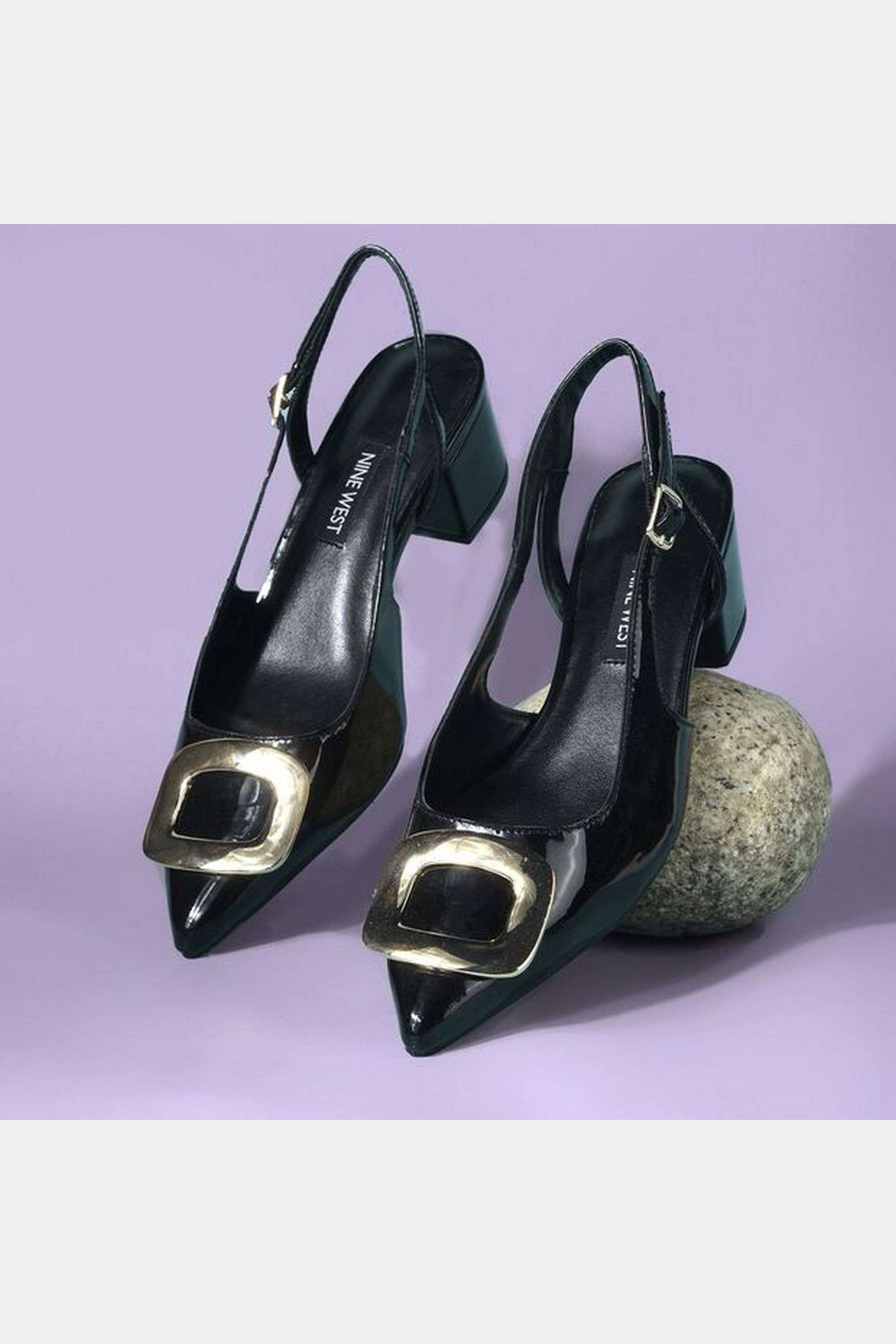 Archie-Synthetic-Buckle-Women-s-Casual-Wear-Pumps