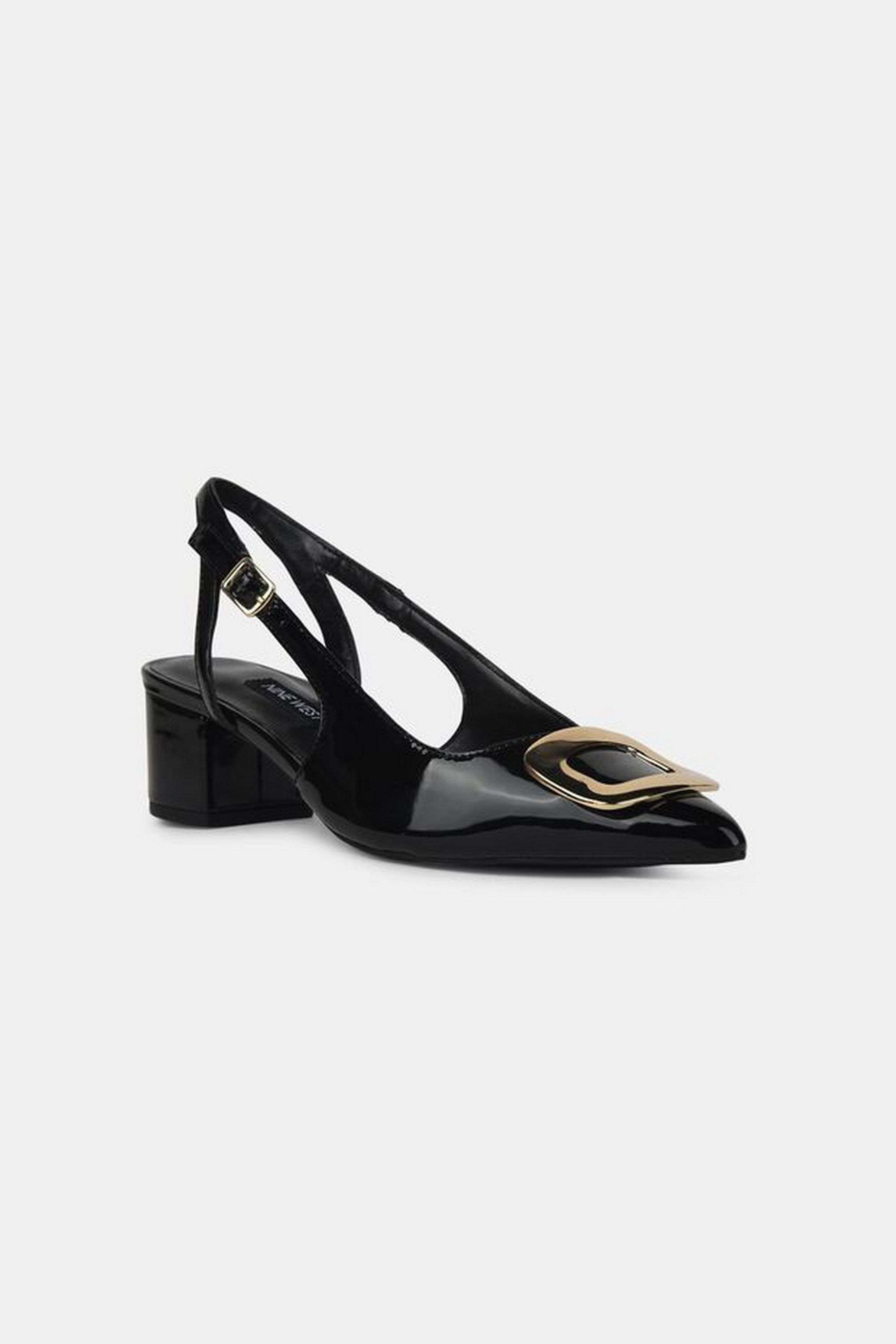 Archie-Synthetic-Buckle-Women-s-Casual-Wear-Pumps
