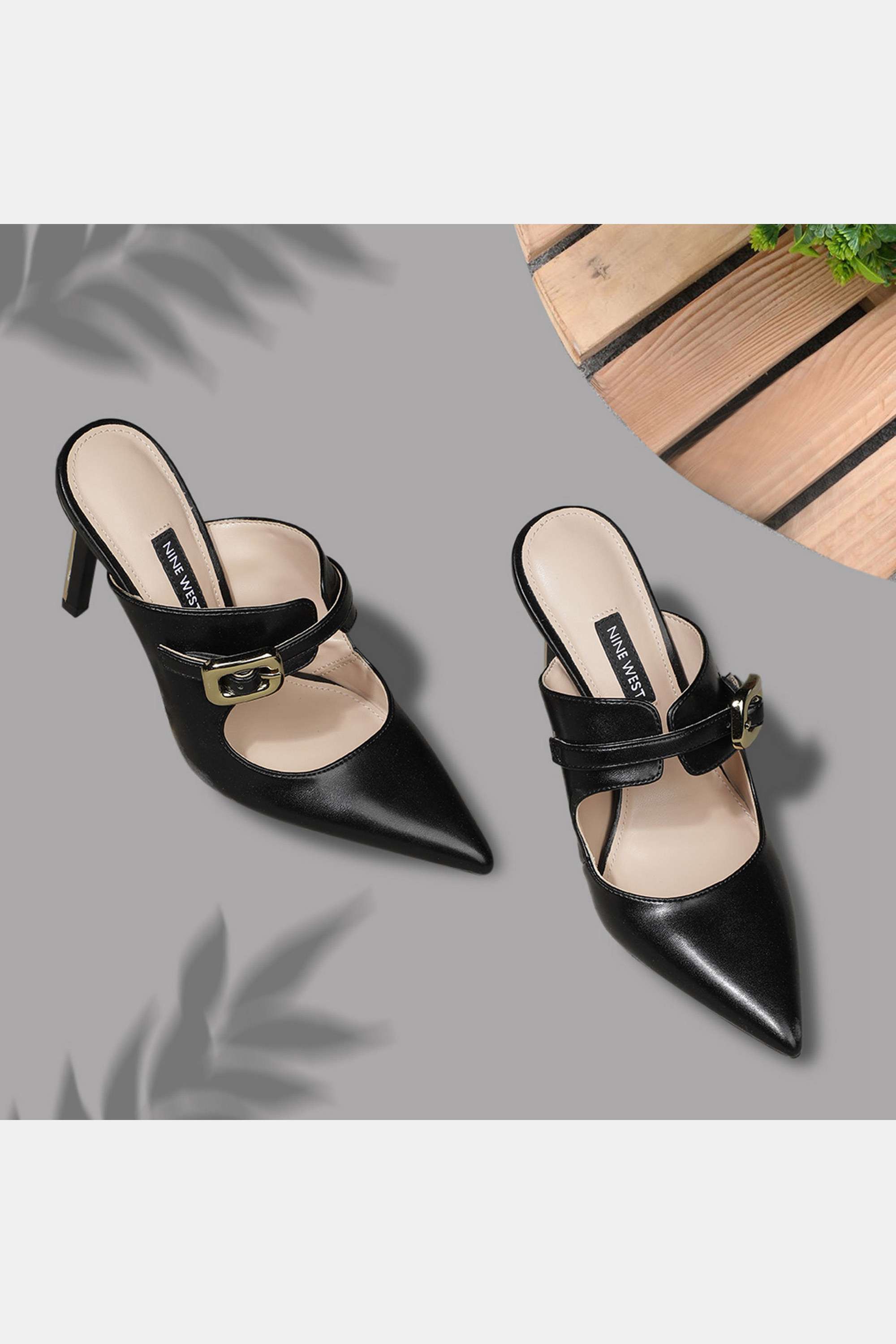 Toskala-4PR-Synthetic-Buckle-Women-s-Casual-Wear-Mules