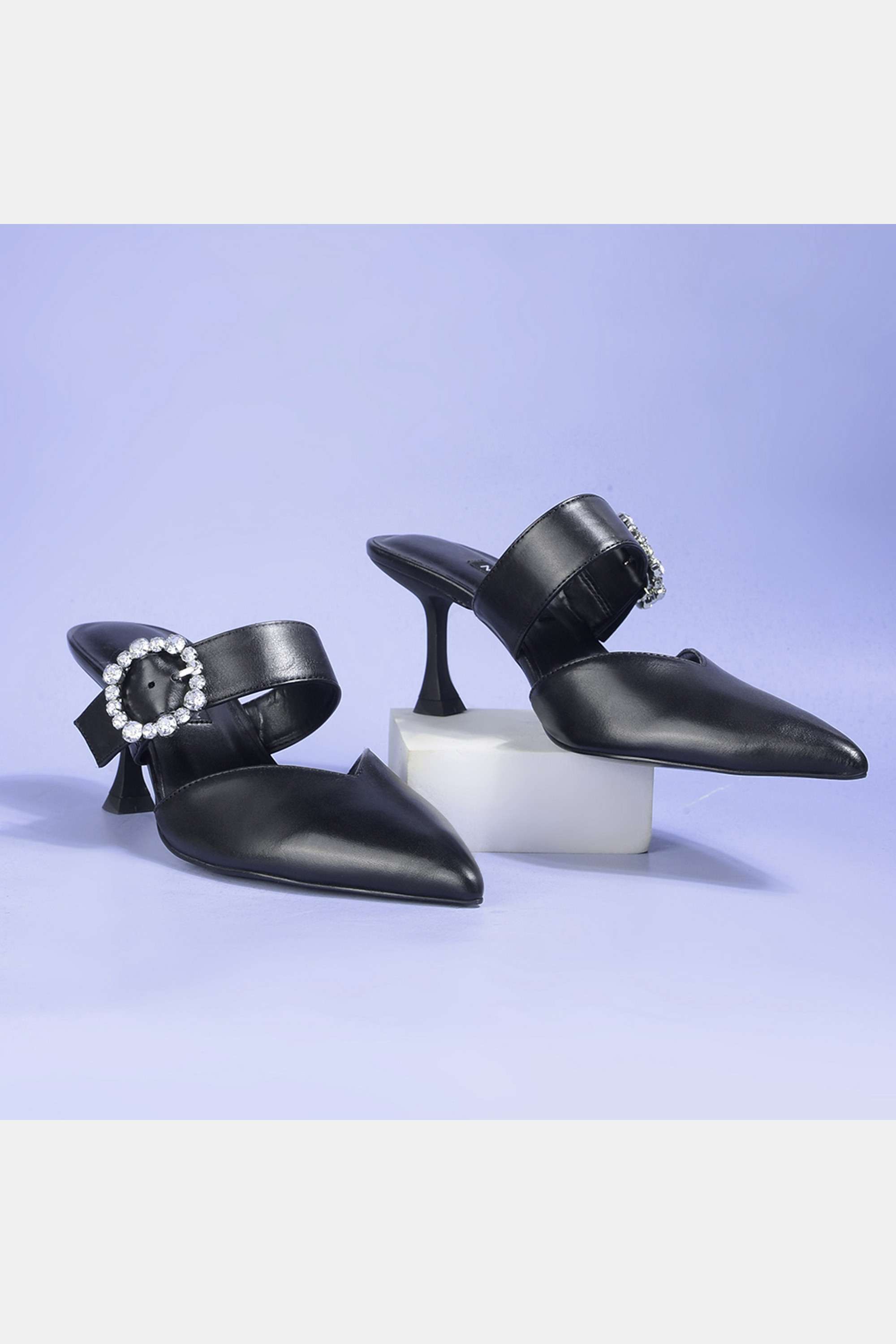 Mila-Synthetic-Buckle-Women-s-Casual-Wear-Mules