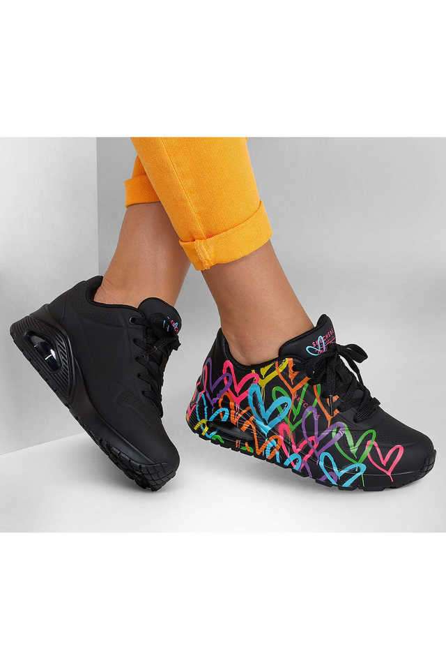 Buy Skechers Multi Uno - Highlight Love Synthetic Lace Up Women's