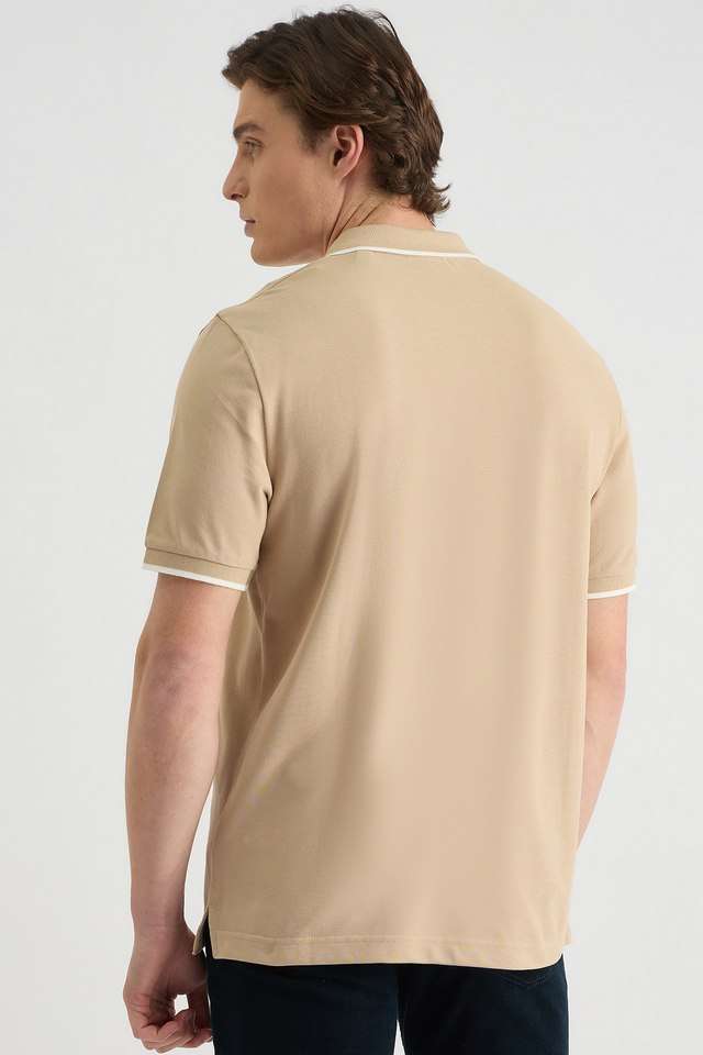 Solid-Cotton-Polo-Men-s-T-Shirt