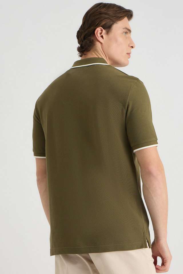 Solid-Cotton-Polo-Men-s-T-Shirt