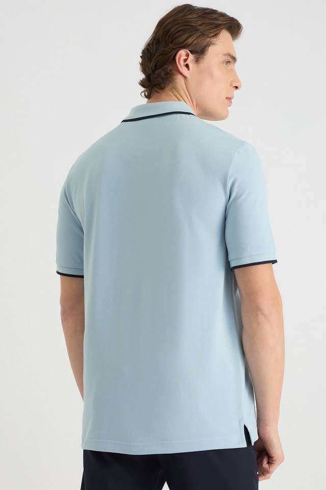 Solid-Cotton-Polo-Men-s-T-Shirt