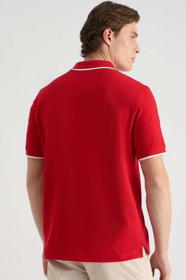 Solid-Cotton-Polo-Men-s-T-Shirt