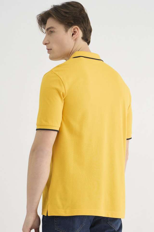 Solid-Cotton-Polo-Men-s-T-Shirt