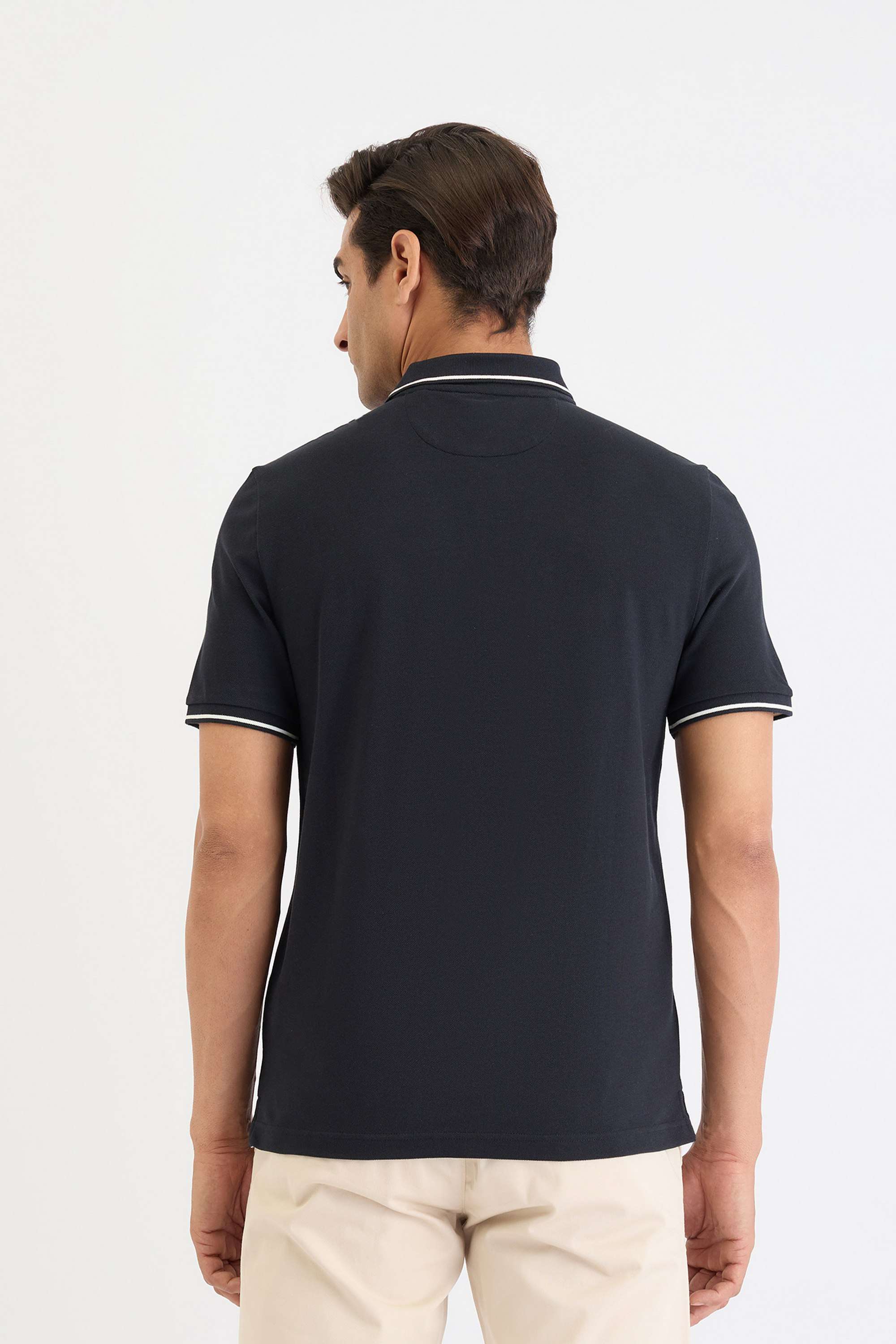 Solid-Cotton-Polo-Men-s-T-Shirt