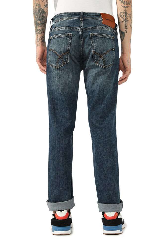 Light-Wash-Cotton-Slim-Fit-Men-s-Jeans