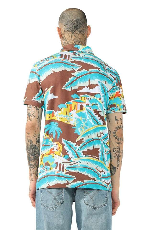 Printed-Cotton-Stretch-Polo-Men-s-T-Shirt