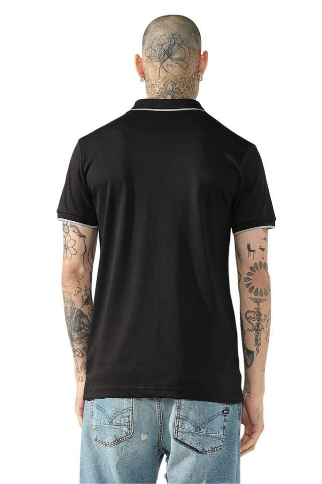 Solid-Cotton-Polo-Men-s-T-Shirt