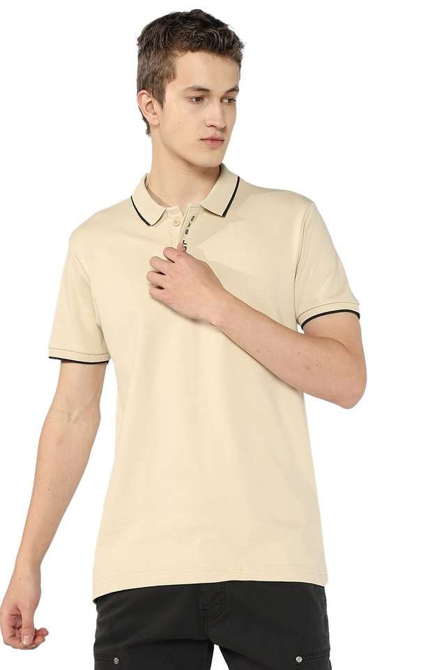 Solid-Cotton-Polo-Men-s-T-Shirt
