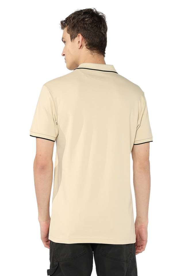 Solid-Cotton-Polo-Men-s-T-Shirt