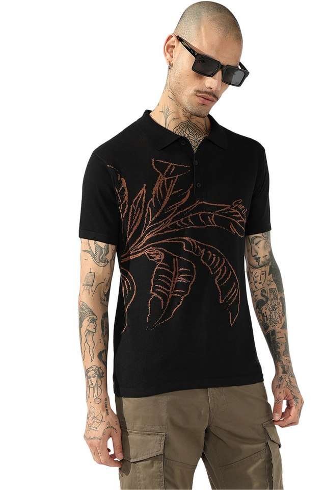 Printed-Cotton-Stretch-Polo-Men-s-T-Shirt