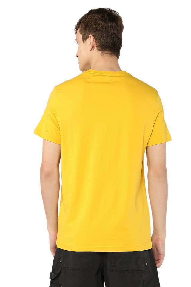 Graphic-Print-Cotton-Blend-Round-Neck-Men-s-T-Shirt