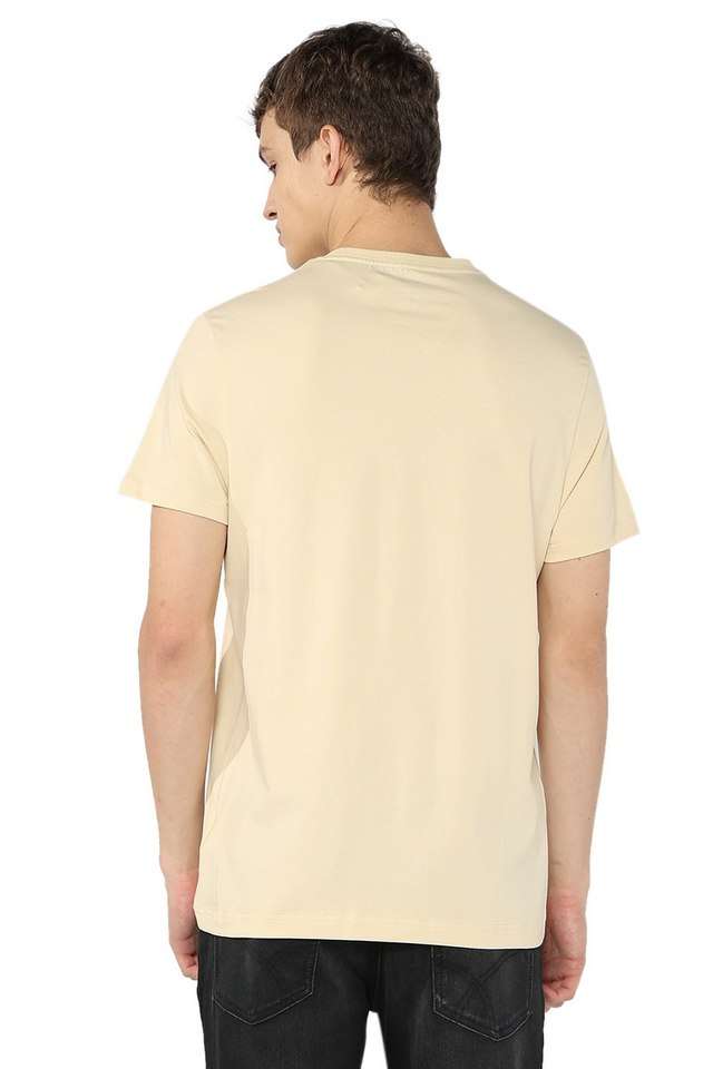Graphic-Print-Cotton-Blend-Round-Neck-Men-s-T-Shirt