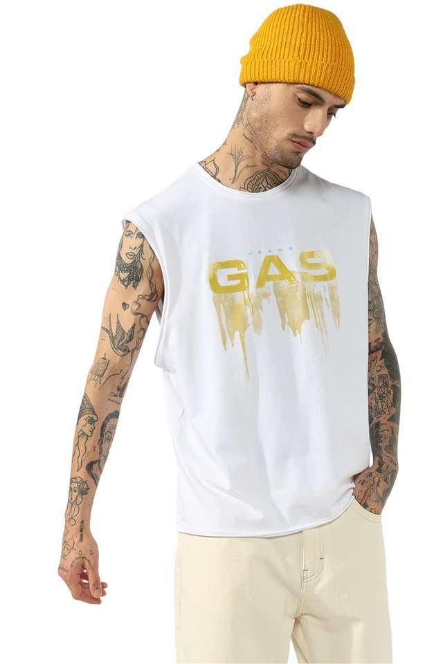 Printed-Polyester-Cotton-Round-Neck-Men-s-T-Shirt