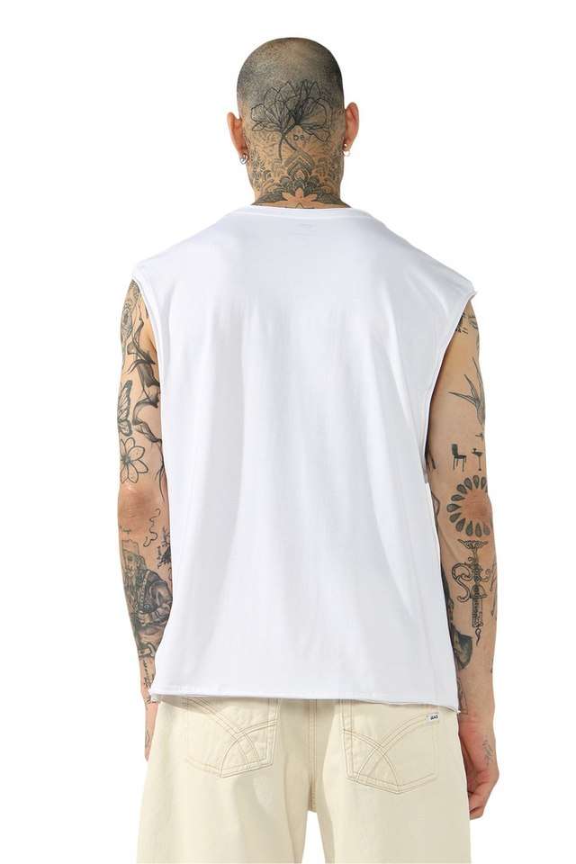 Printed-Polyester-Cotton-Round-Neck-Men-s-T-Shirt