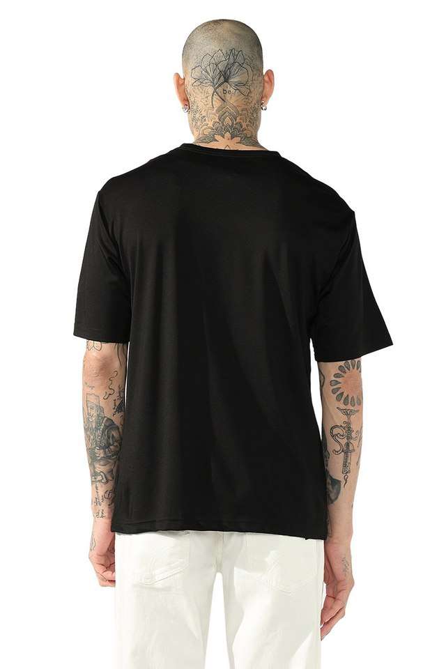 Printed-Polyester-Round-Neck-Men-s-T-Shirt