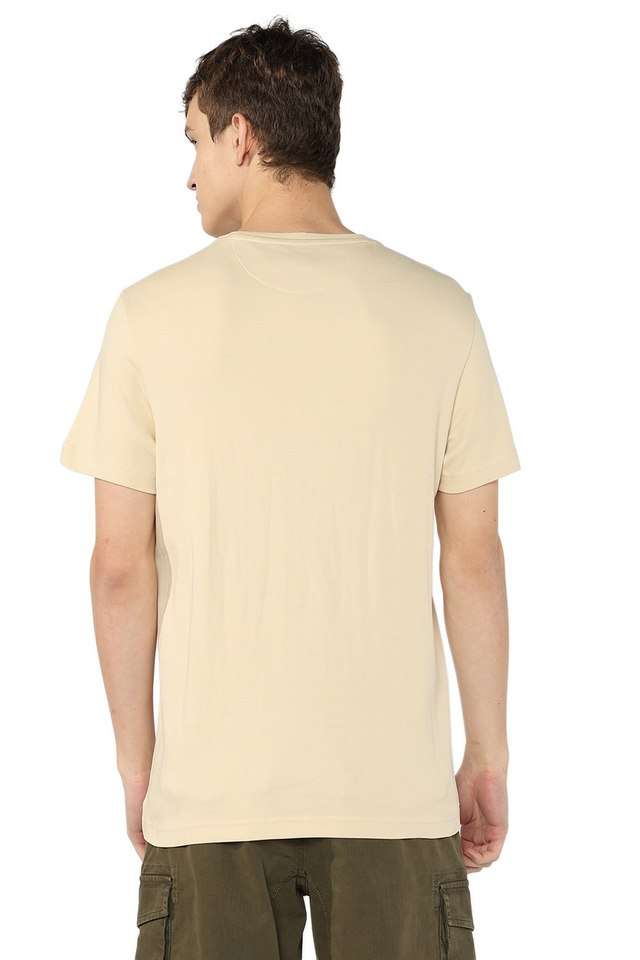 Graphic-Print-Cotton-Blend-Regular-Fit-Men-T-Shirt