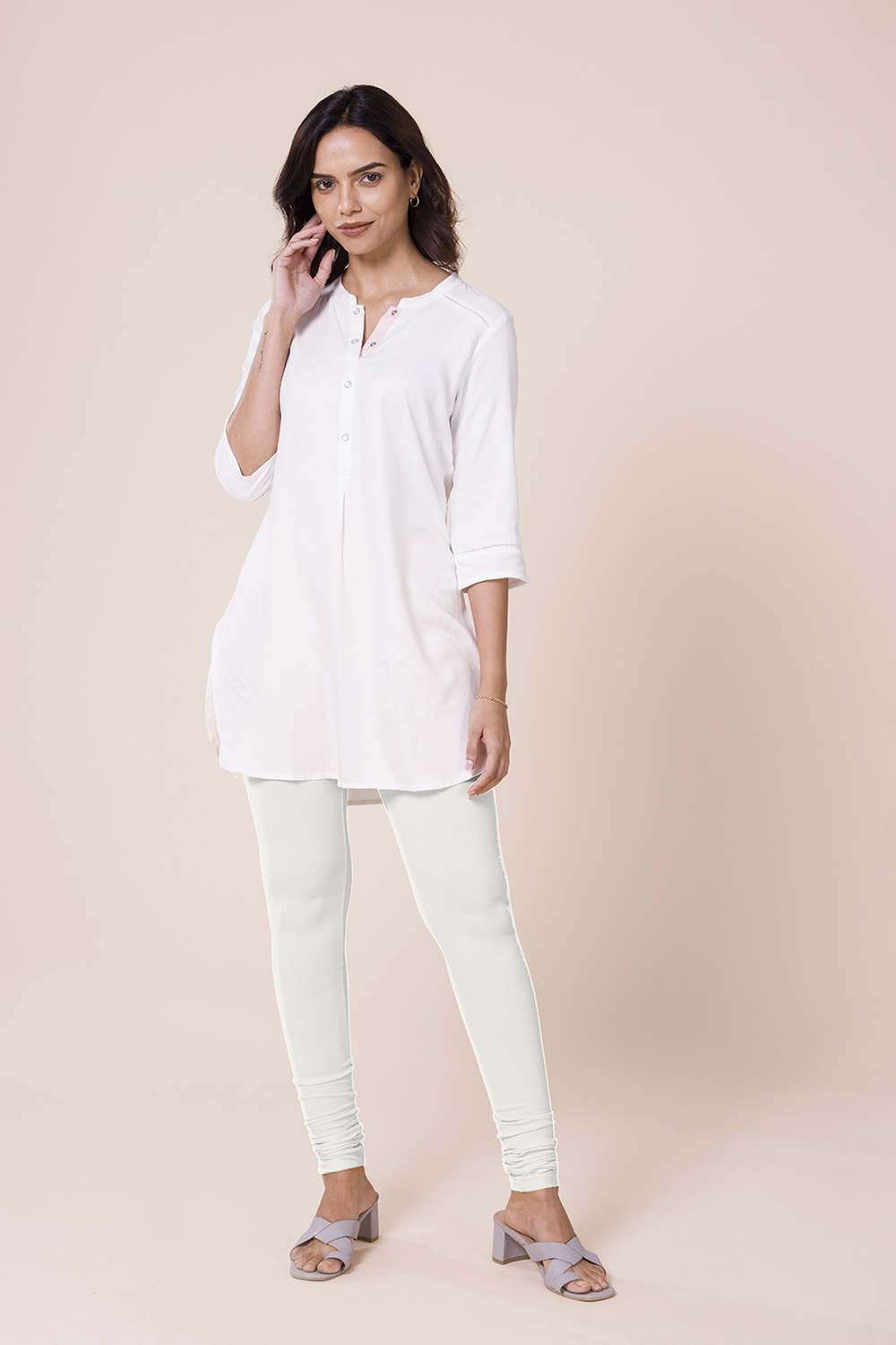 Solid-Full-Length-Cotton-Women-s-Leggings
