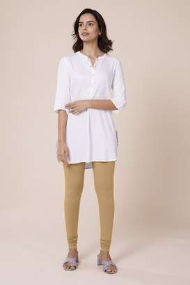 Solid-Cotton-Slim-Fit-Women-s-Leggings