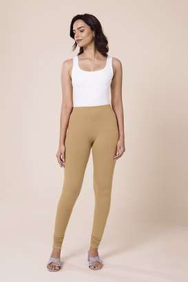 Solid-Cotton-Slim-Fit-Women-s-Leggings