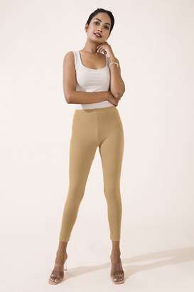 Solid-Cotton-Slim-Fit-Women-s-Leggings