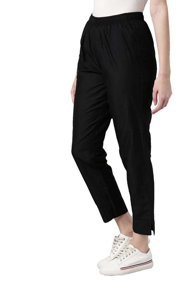 Solid-Modal-Regular-Fit-Women-s-Pants