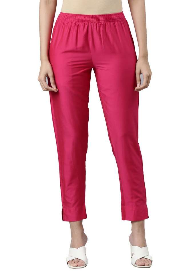 Solid-Modal-Regular-Fit-Women-s-Pants