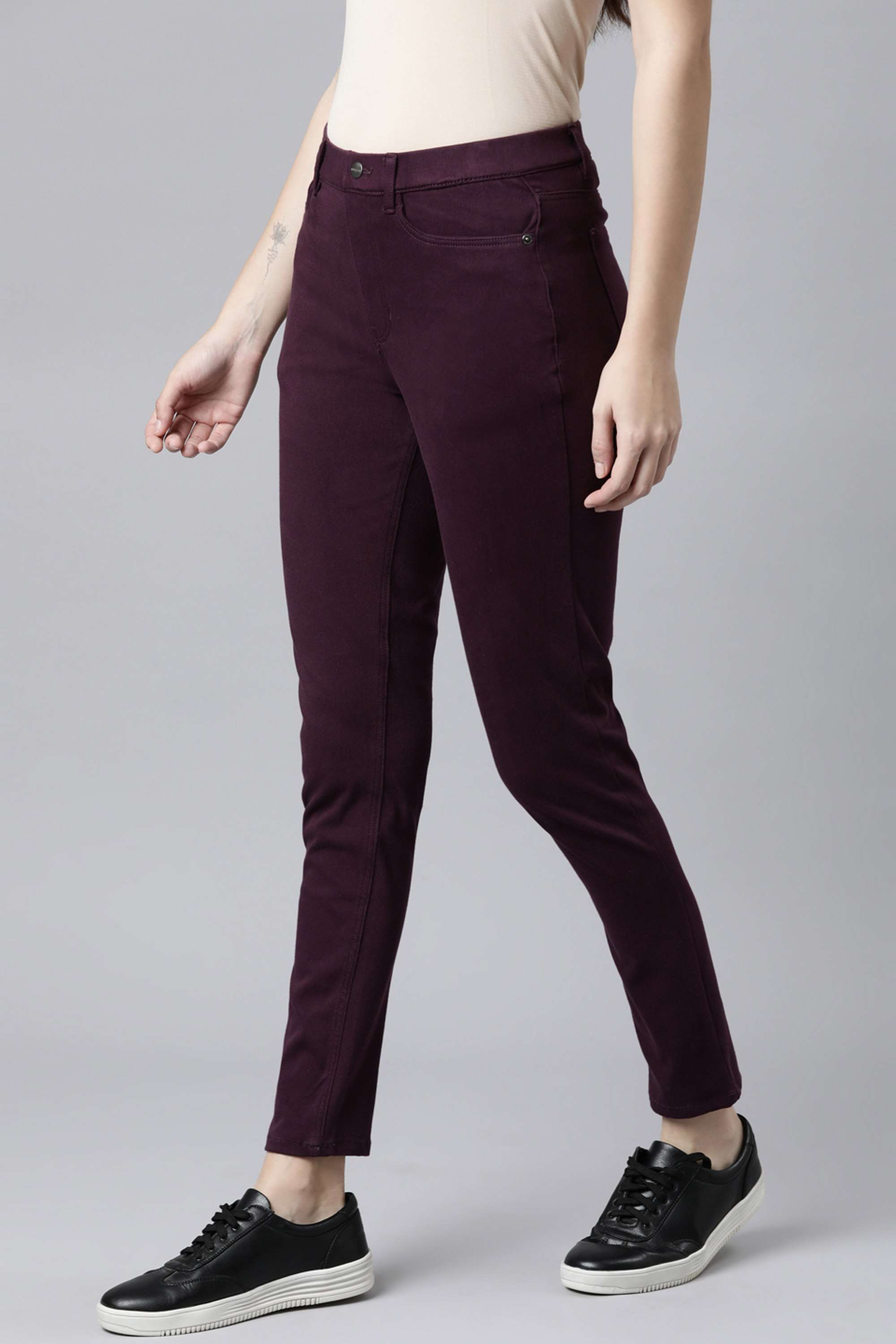 Cotton-Regular-Fit-Women-s-Jeggings