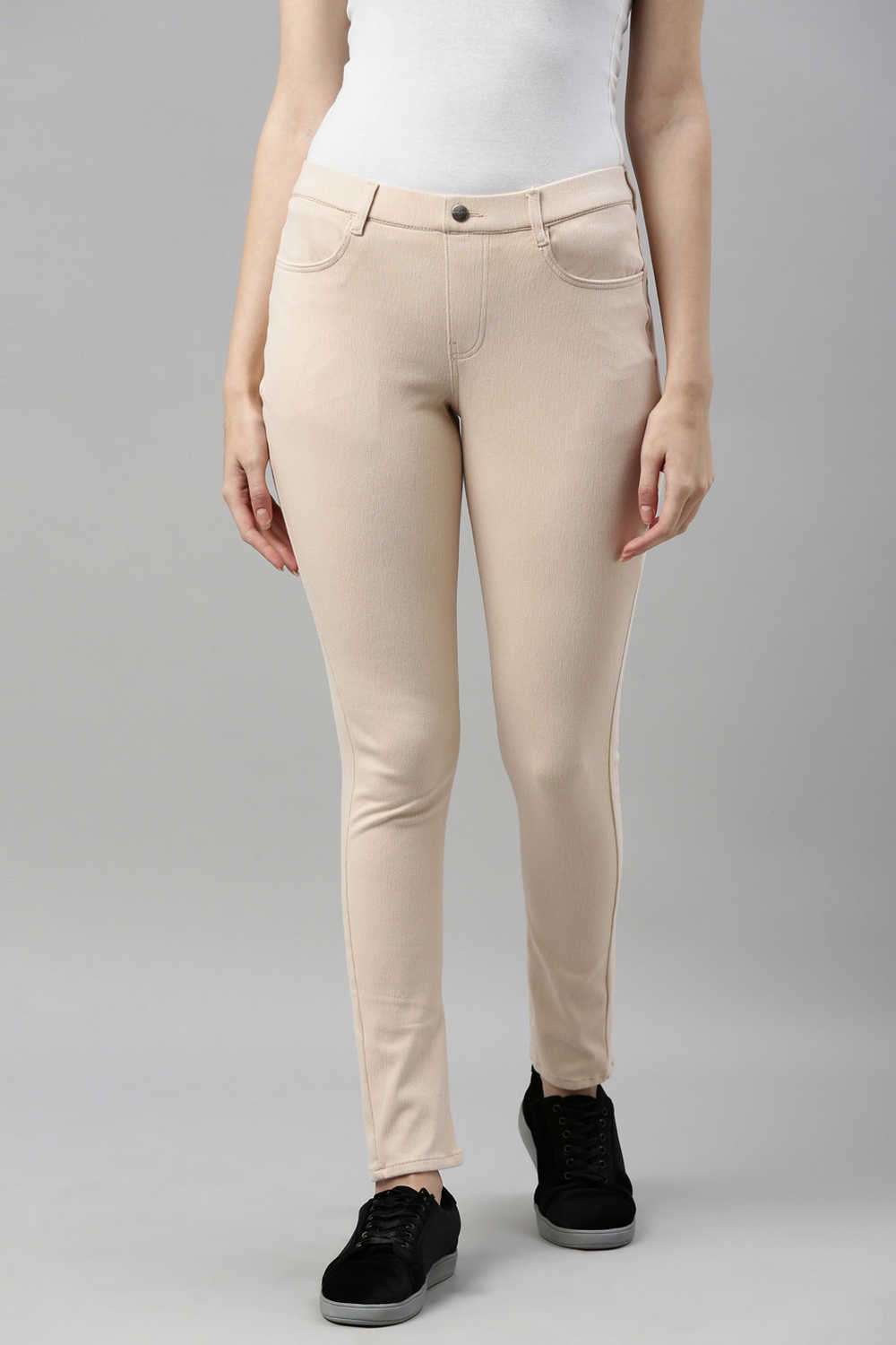 Cotton-Regular-Fit-Women-s-Jeggings