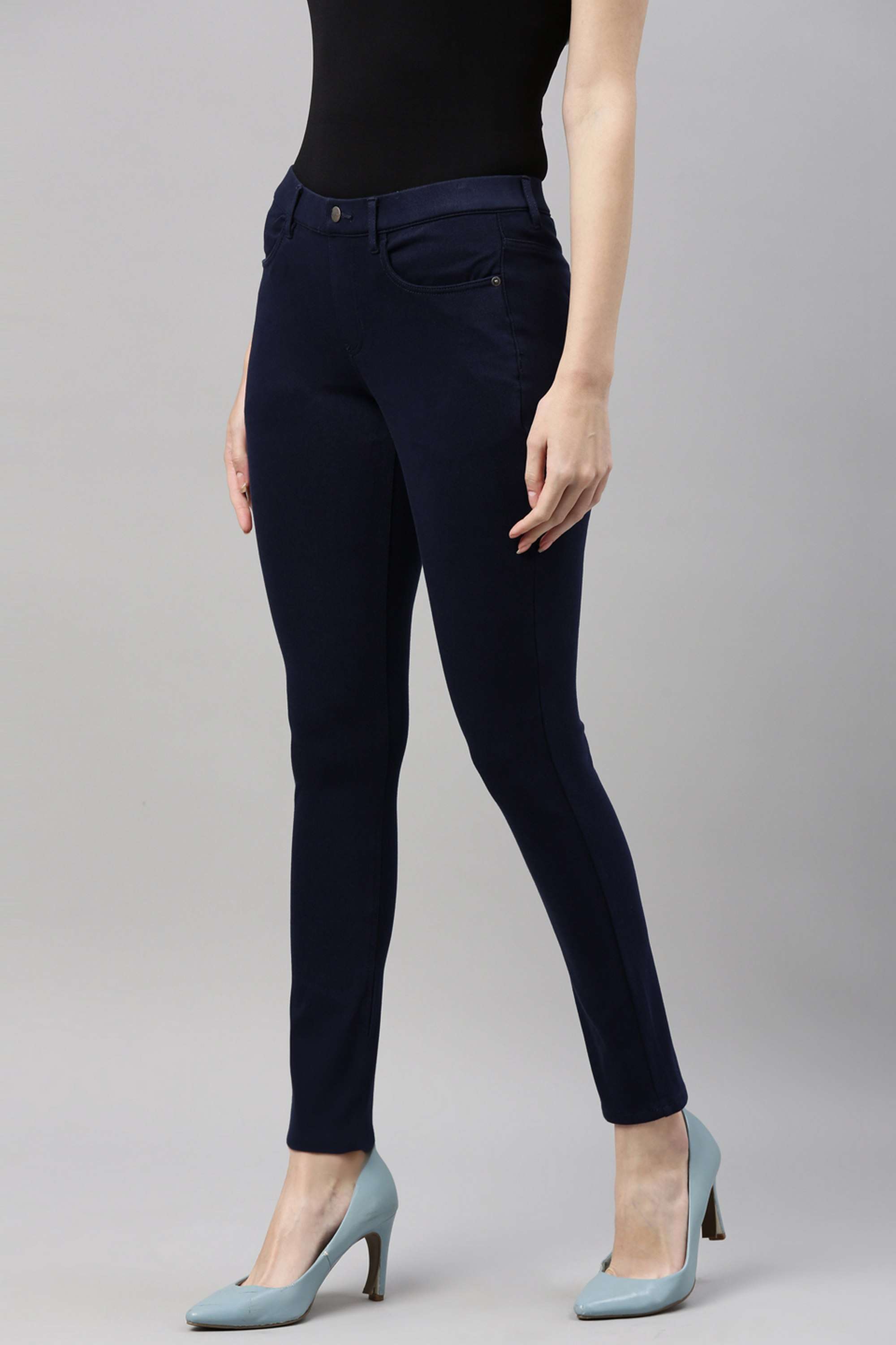 Cotton-Regular-Fit-Women-s-Jeggings
