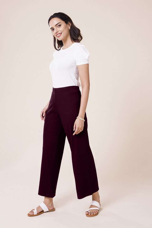 Solid-Rayon-Regular-Fit-Women-s-Palazzos