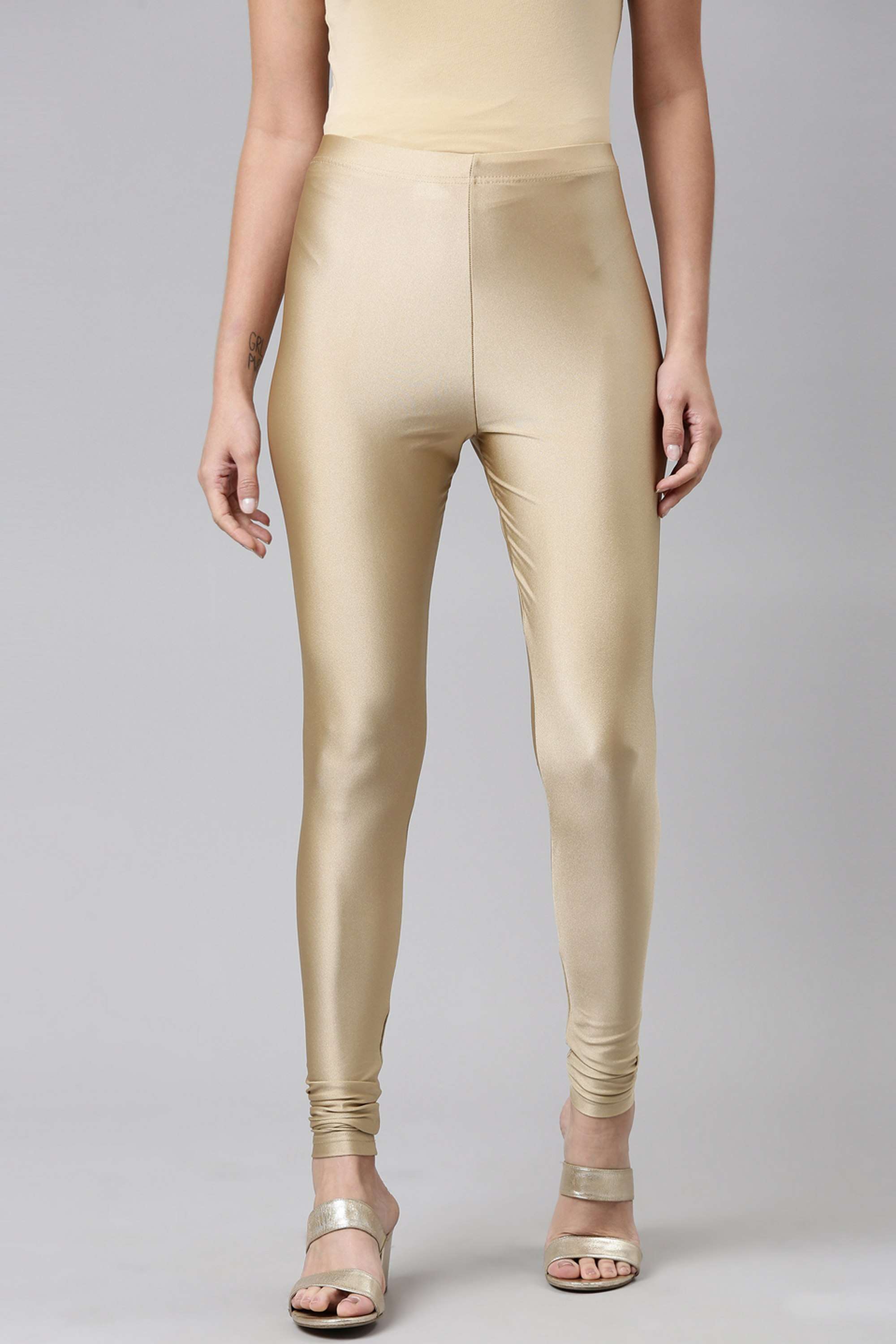 Solid-Full-Length-Nylon-Women-s-Leggings