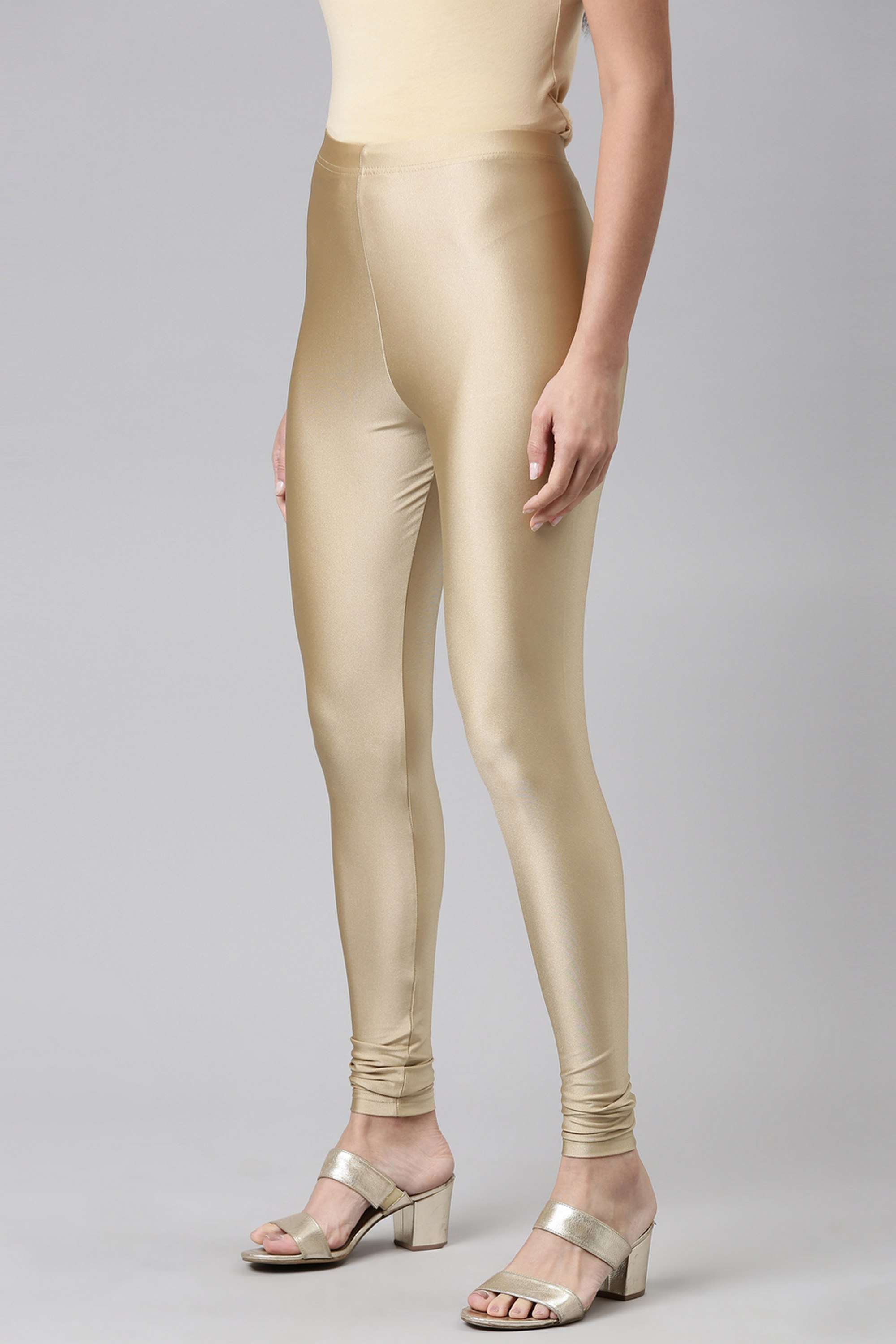 Solid-Full-Length-Nylon-Women-s-Leggings