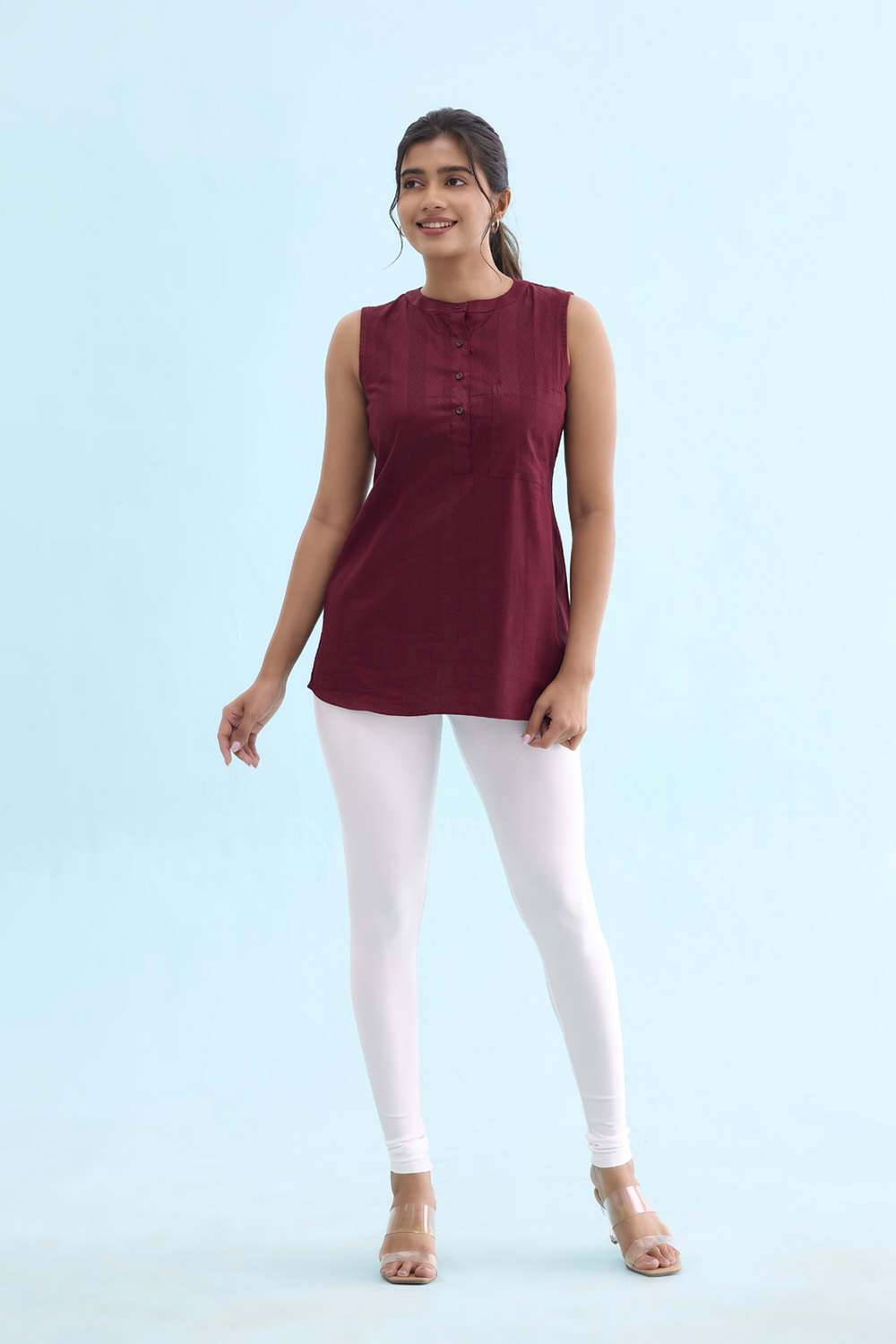 Solid-Full-Length-Nylon-Women-s-Leggings
