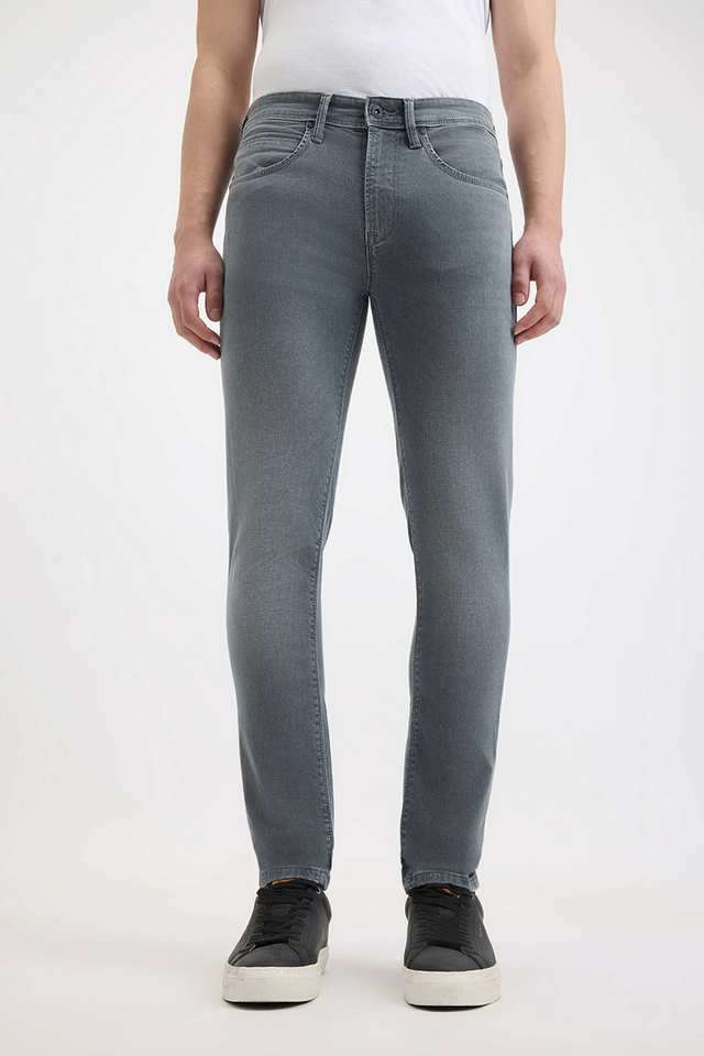 Light-Wash-Cotton-Stretch-Skinny-Fit-Men-s-Jeans