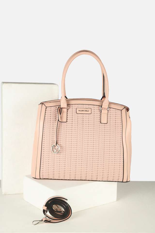 Textured-Polyurethane-Zipper-Closure-Laptop-Bag