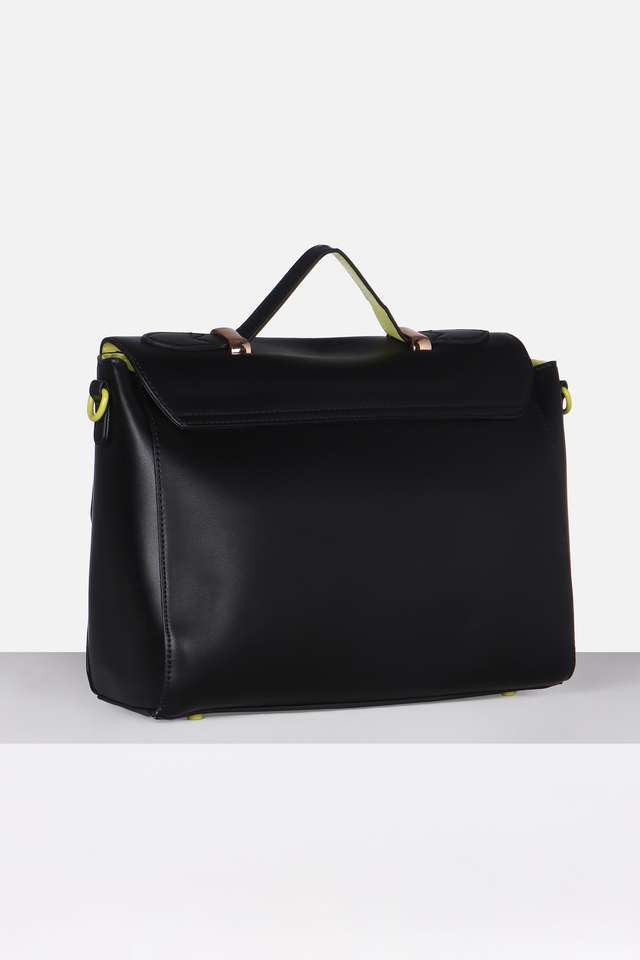 Solid-Polyurethane-Twisted-Clasp-Closure-Shoulder-Bag