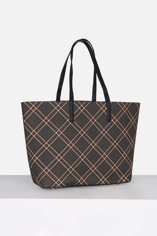 Textured-Polyurethane-Zipper-Closure-Laptop-Bag