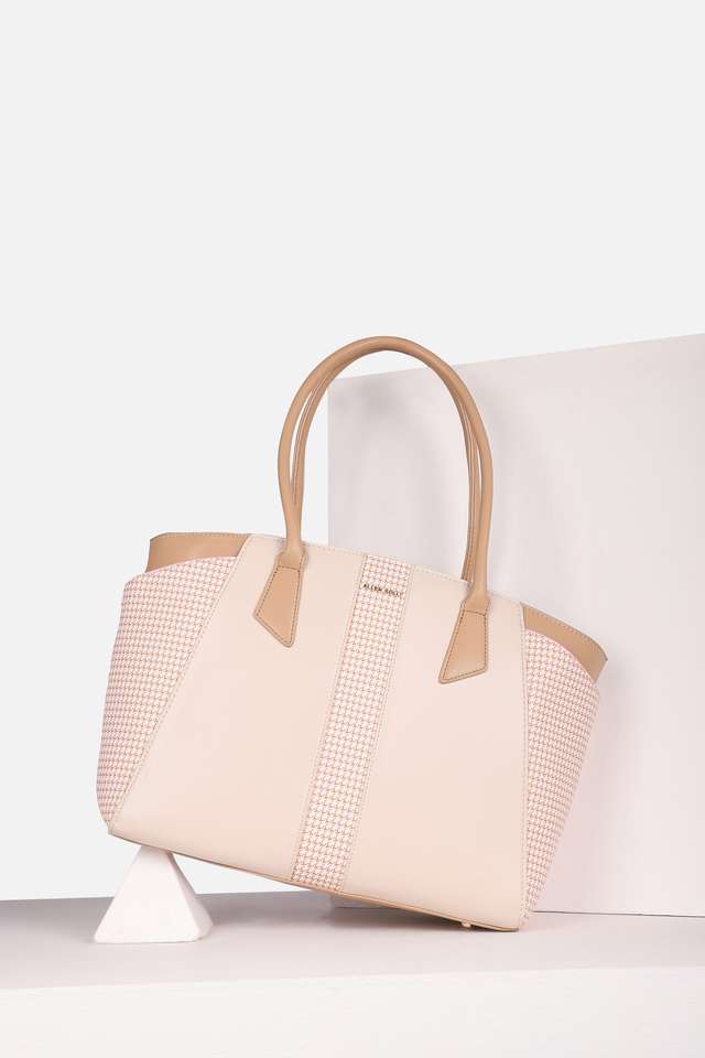 Textured-Polyurethane-Zipper-Closure-Laptop-Bag