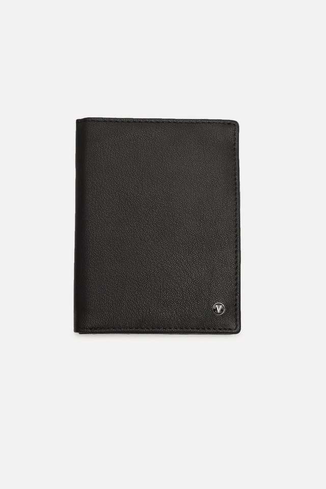 Solid-Leather-Men-s-Formal-Bi-Fold-Wallet